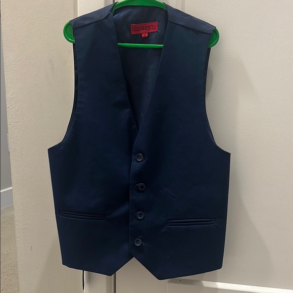 Boys 6 piece navy suit. Size 12. Only worn once. - Picture 8 of 13
